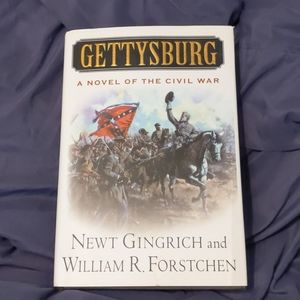 autographed Newt Gingrich Gettysburg